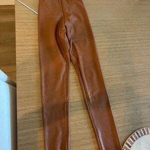 Commando Chocolate Faux Leather Leggings